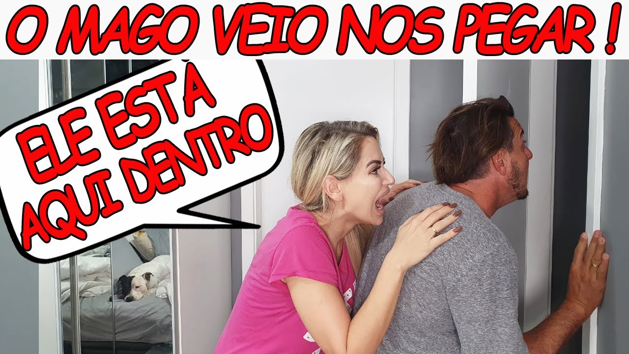 O MAGO VEIO NOS PEGAR!