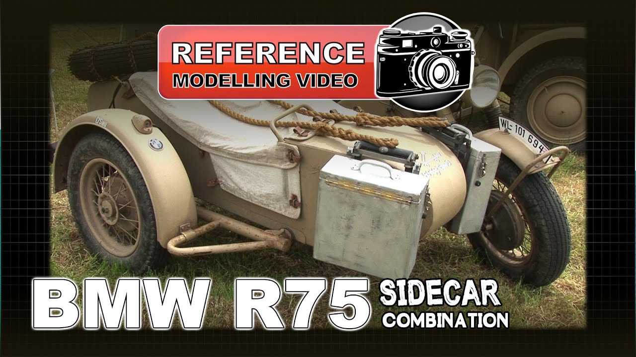 BMW R75 SIDECAR COMBINATION - Walkaround