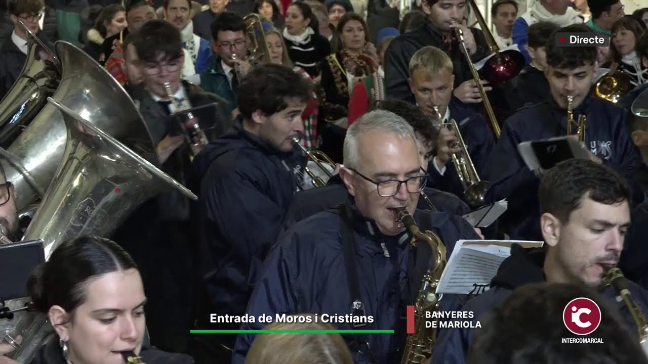 DIRECTE: #BanyeresDeMariola: Entrada de Moros i Cristians