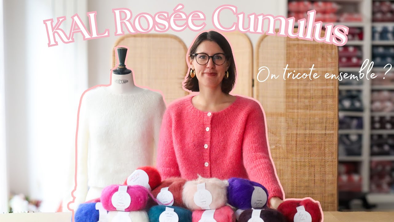 🎀 KAL Rosée Cumulus – On tricote ensemble ! 🎀