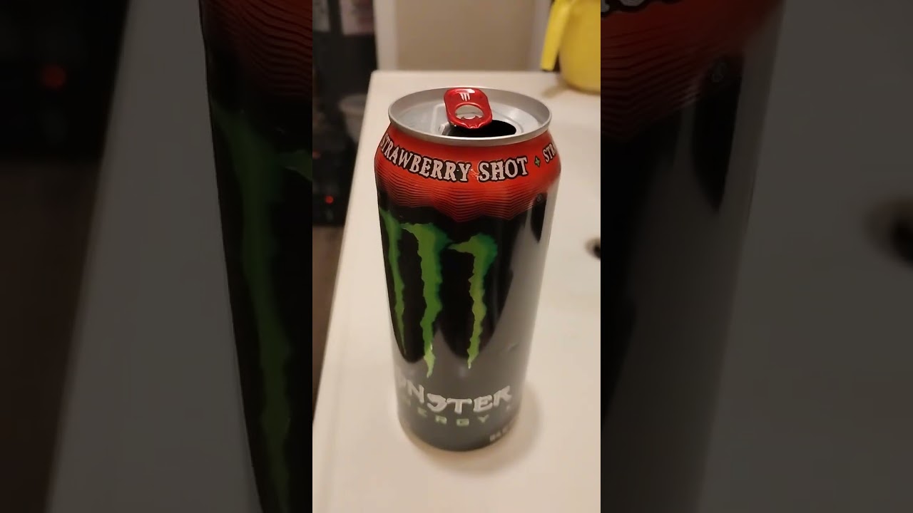 Product Review: Monster Energy Strawberry Shot!!!