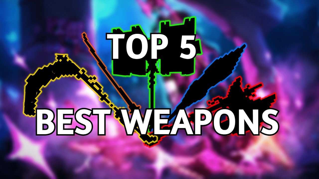 TOP 5 BEST WEAPONS IN PIXEL BLADE  #pixelblade  #roblox