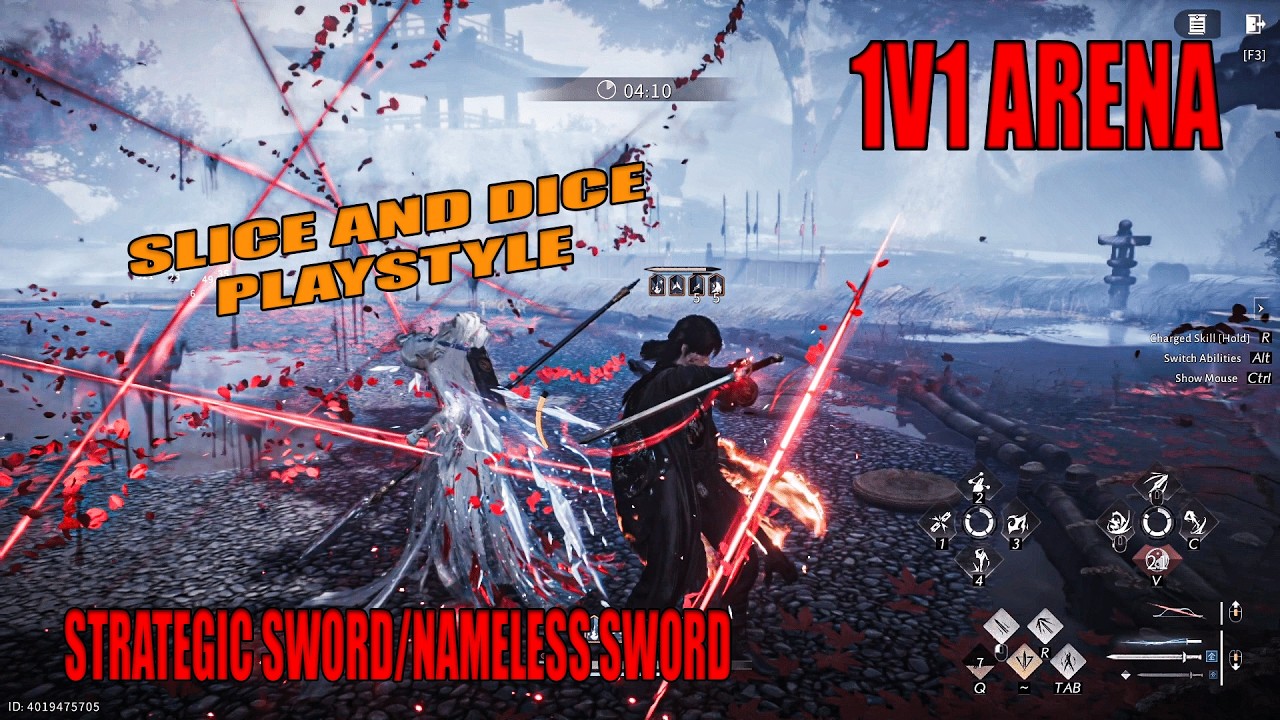 When Your Main Strength Is Spacing Mythic 1.9K |Strategic Sword/Nameless Sword| Where Winds Meet PVP