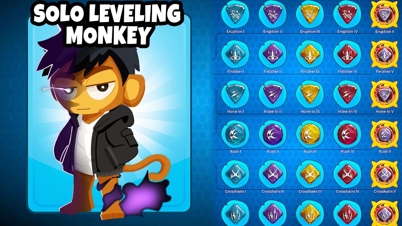 TA MAŁPKA MA 15 ŚCIEŻEK ULEPSZEŃ w BLOONS TD 6 (1000 RUNDA?!)