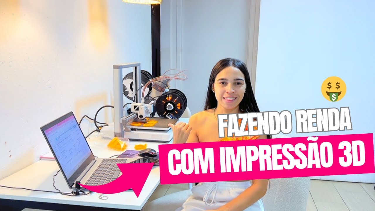 QUANTO FATUREI COM UMA IMPRESSORA 3D DE CASA 😳🙏🏻