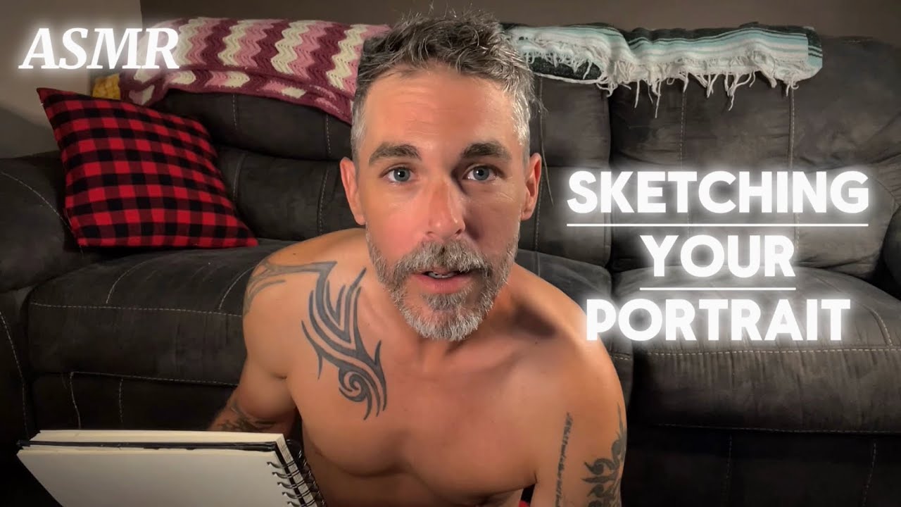 ASMR | Couples Night (Sketching Your Beautiful Face)