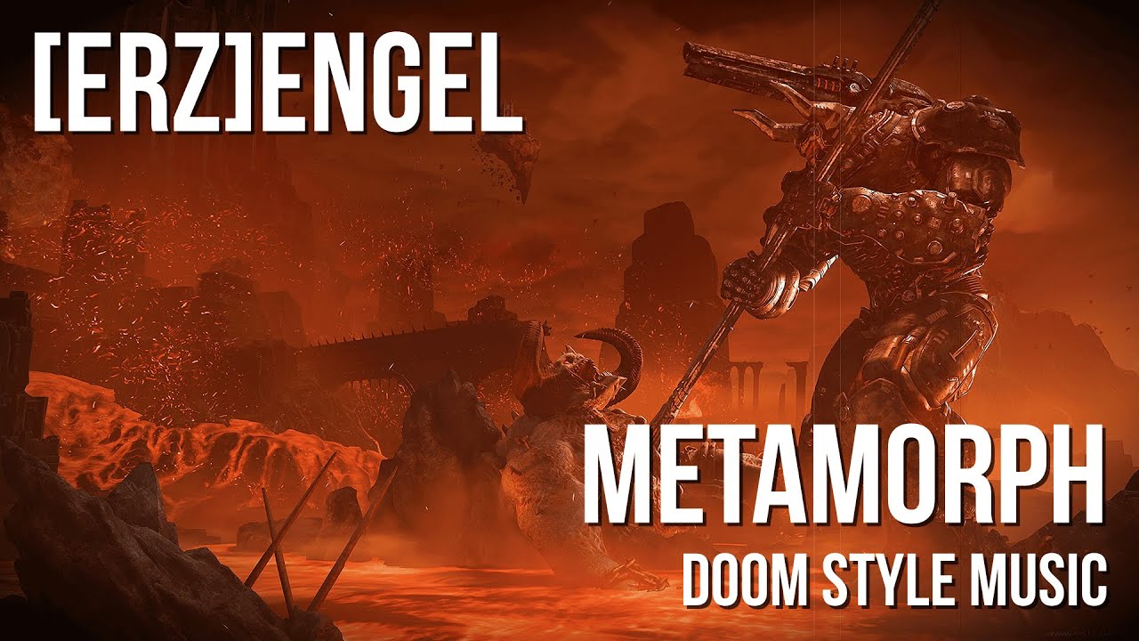 [ERZ]ENGEL--METAMORPH [DOOM/CYBERPUNK STYLE MUSIC] #mickgordon #soundtrack #metal  #idsoftware