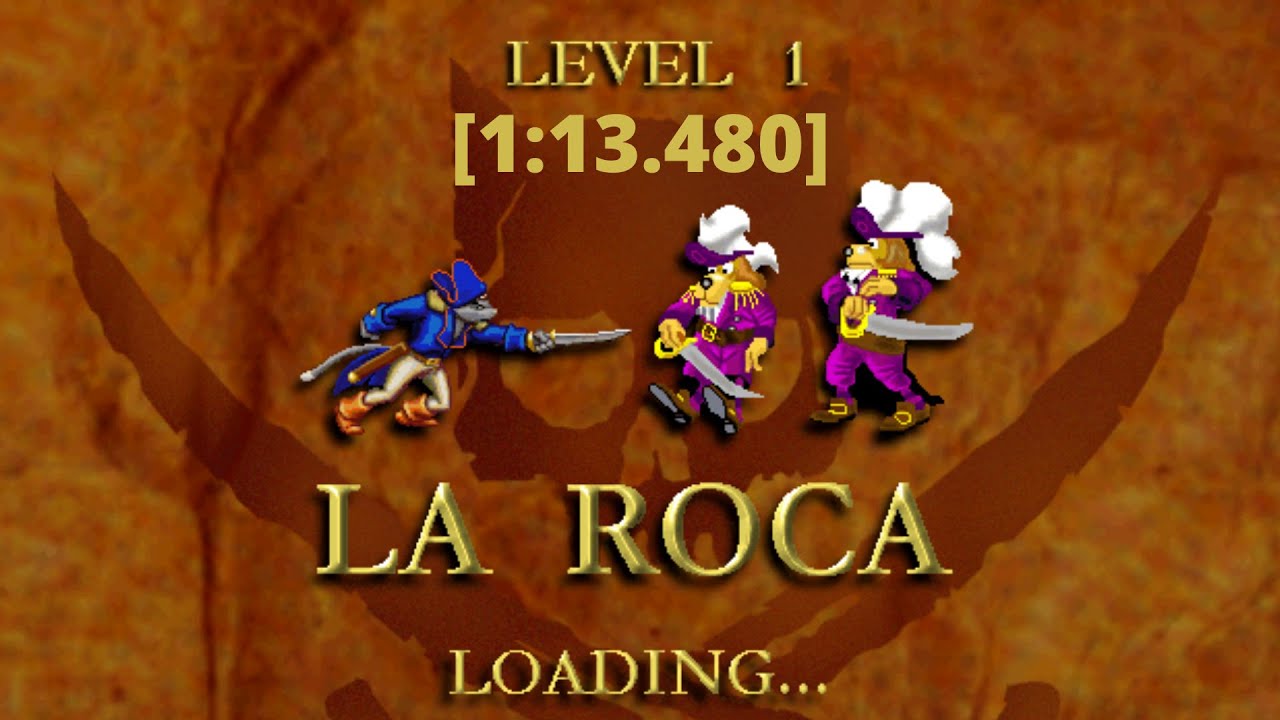 Claw - Level 1 (La Roca) Speedrun [1:13.480]