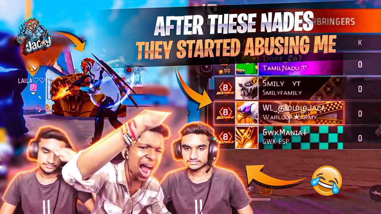 THESE STREAMERS GET'S EXTREME ANGRY ON MY NADE 🤣💥