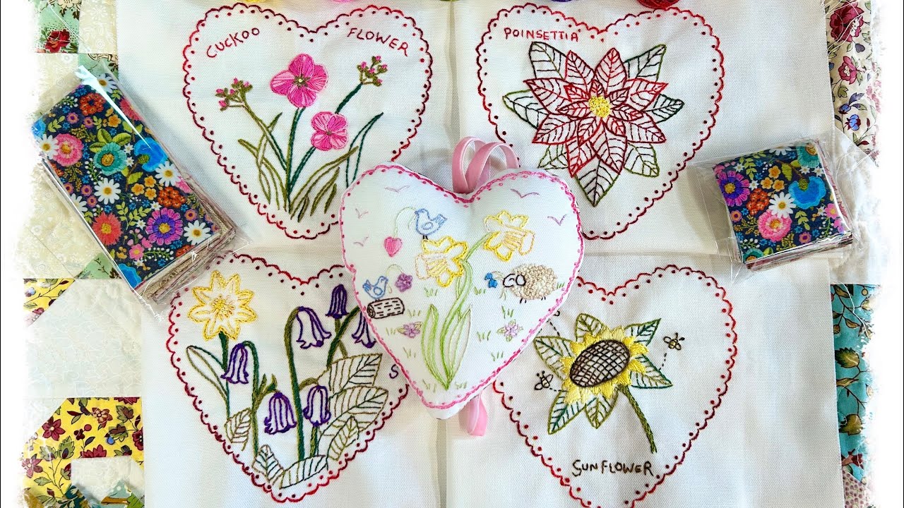 How to stitch my stitchery panels