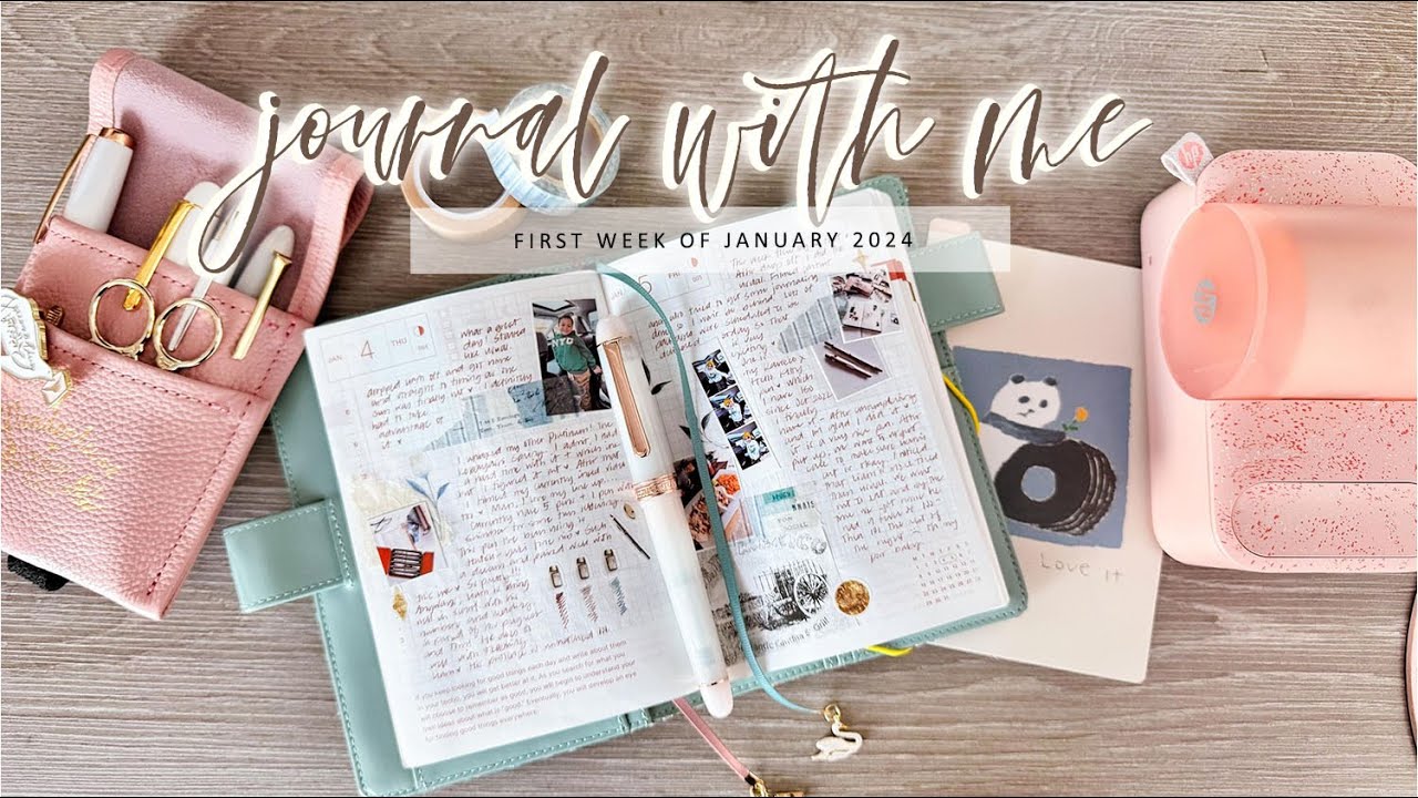 JOURNAL WITH ME | STARTING MY 2024 MEMORY KEEP | Charmaine Dulak