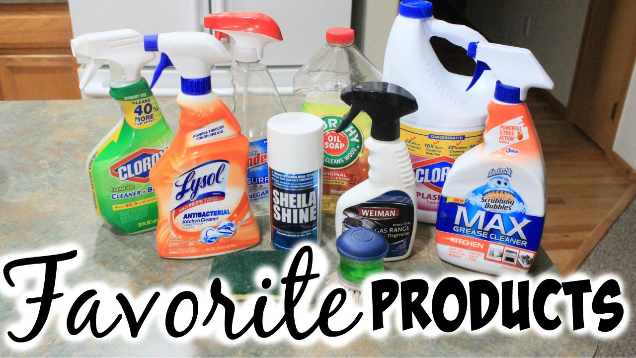 FUN-DAY MONDAY!-Favorite Kitchen Cleaning products! - Mamiposa26