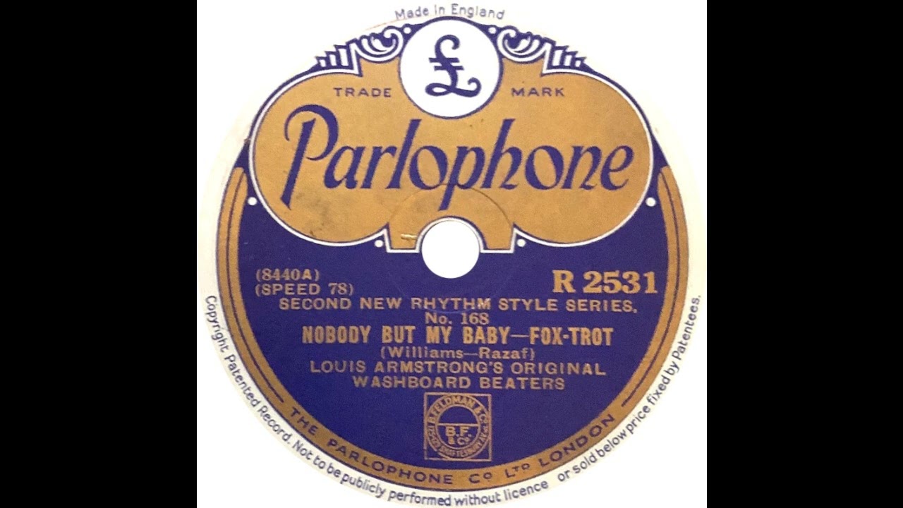 Louis Armstrong (Clarence Williams) - Nobody But My Baby