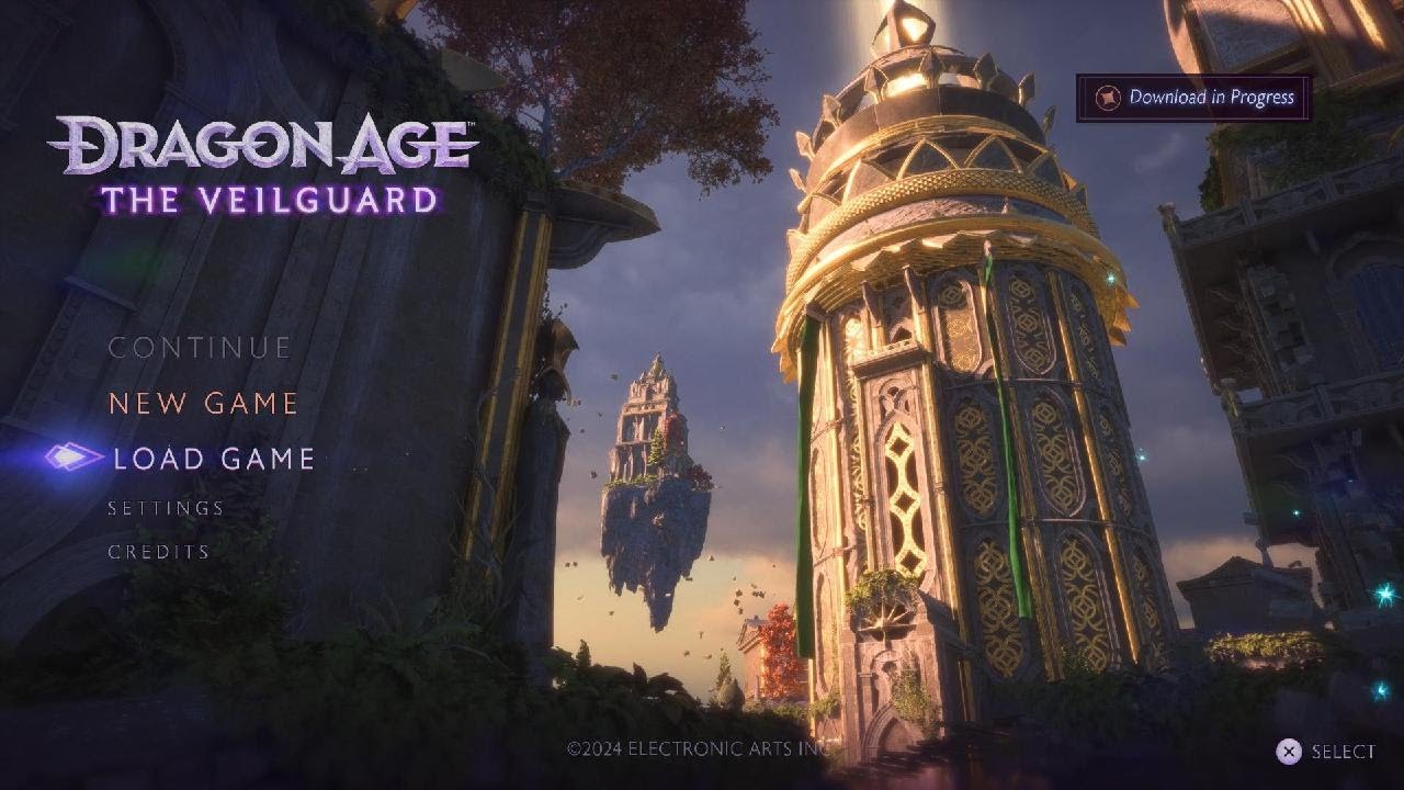 Dragon Age: The Veilguard_Let's Play - Part 1 - Still need to download the whole game 😅
