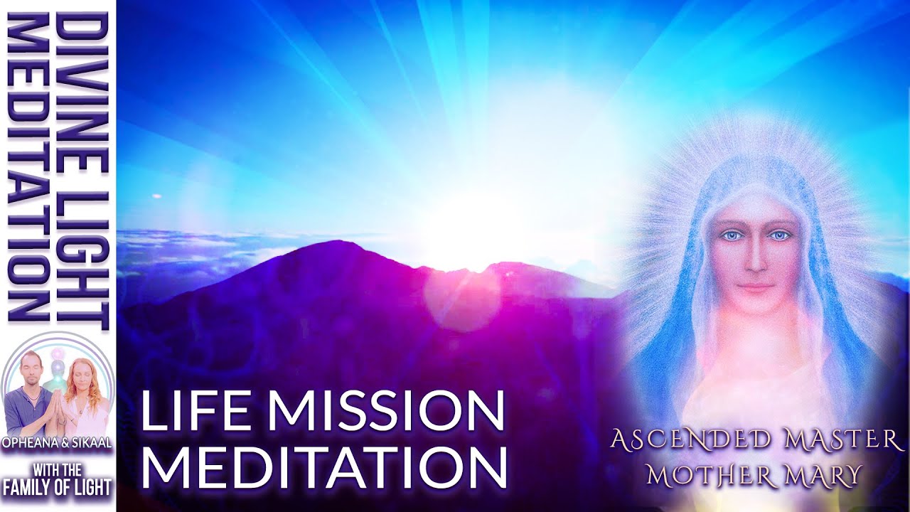 ASCENDED MASTER MOTHER MARY - BOOST YOUR LIFE'S PASSION & CREATIVITY ~ LIFE MISSION MEDITATION