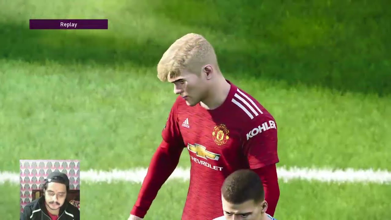 🔴Manchester United vs Manchester City | Football Match Simulation | PES 21 Gameplay Simulation