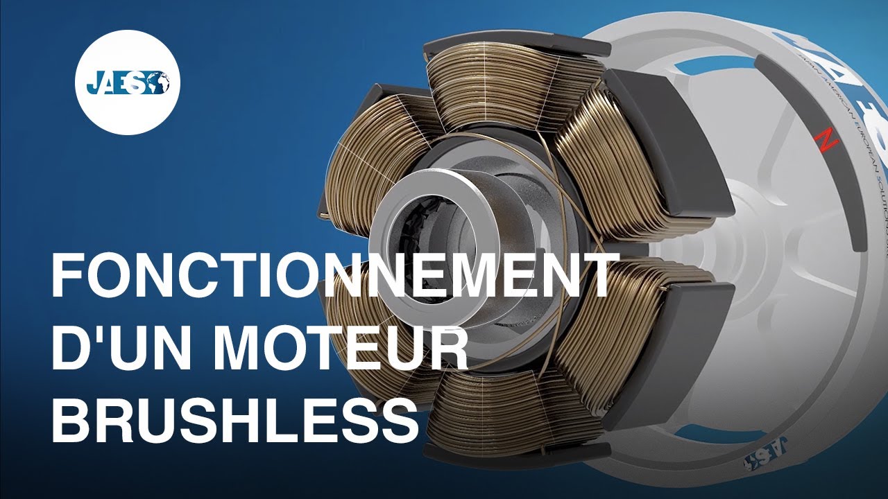 Fonctionnement d'un moteur Brushless - effet Hall