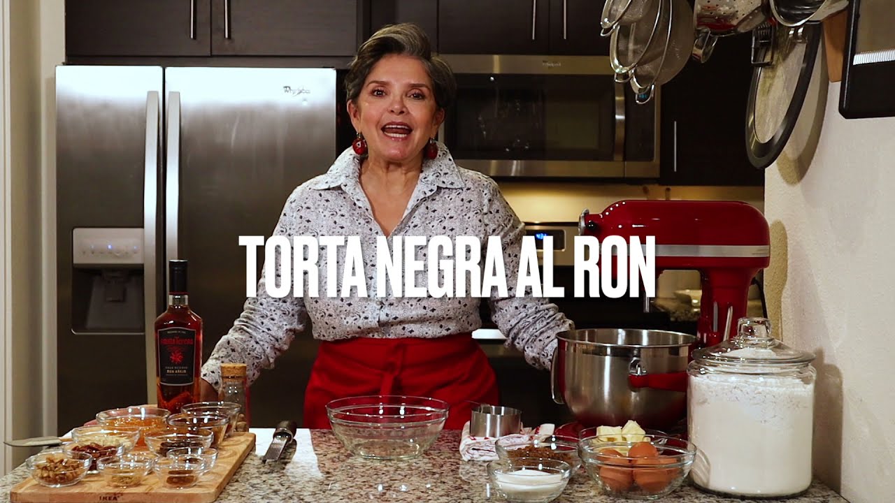 Receta de TORTA NEGRA AL RON para Navidad by enrilemoine