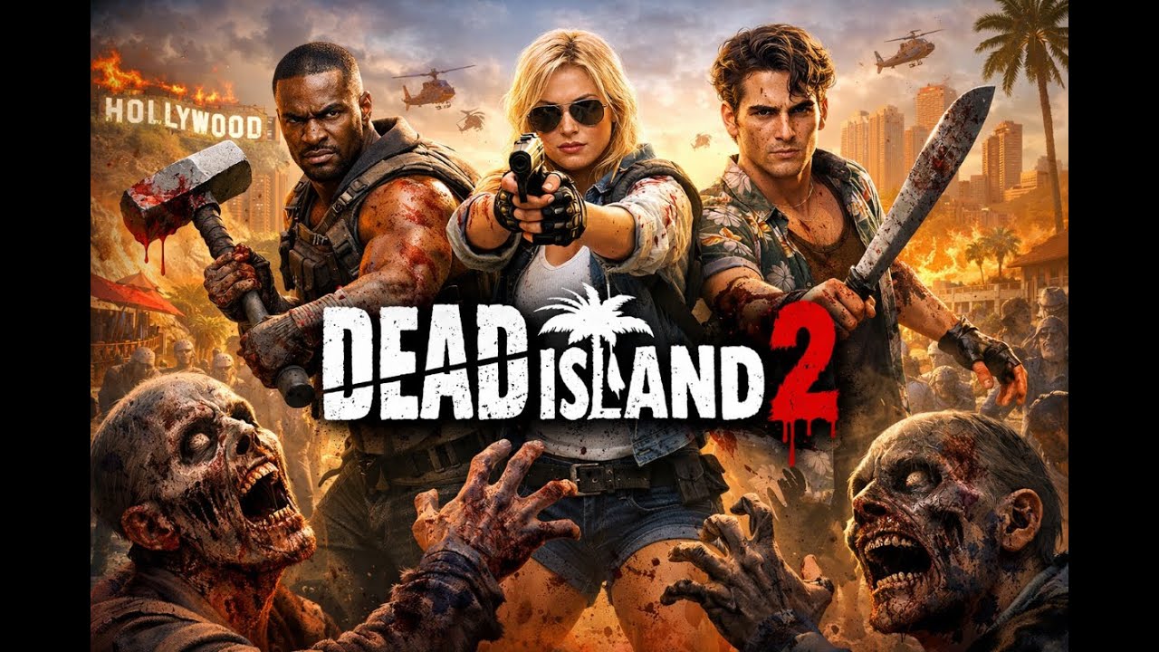 DEAD ISLANS 2 LIVE - Surviving the zombie Apocalypse in HELL-A!! EP:2