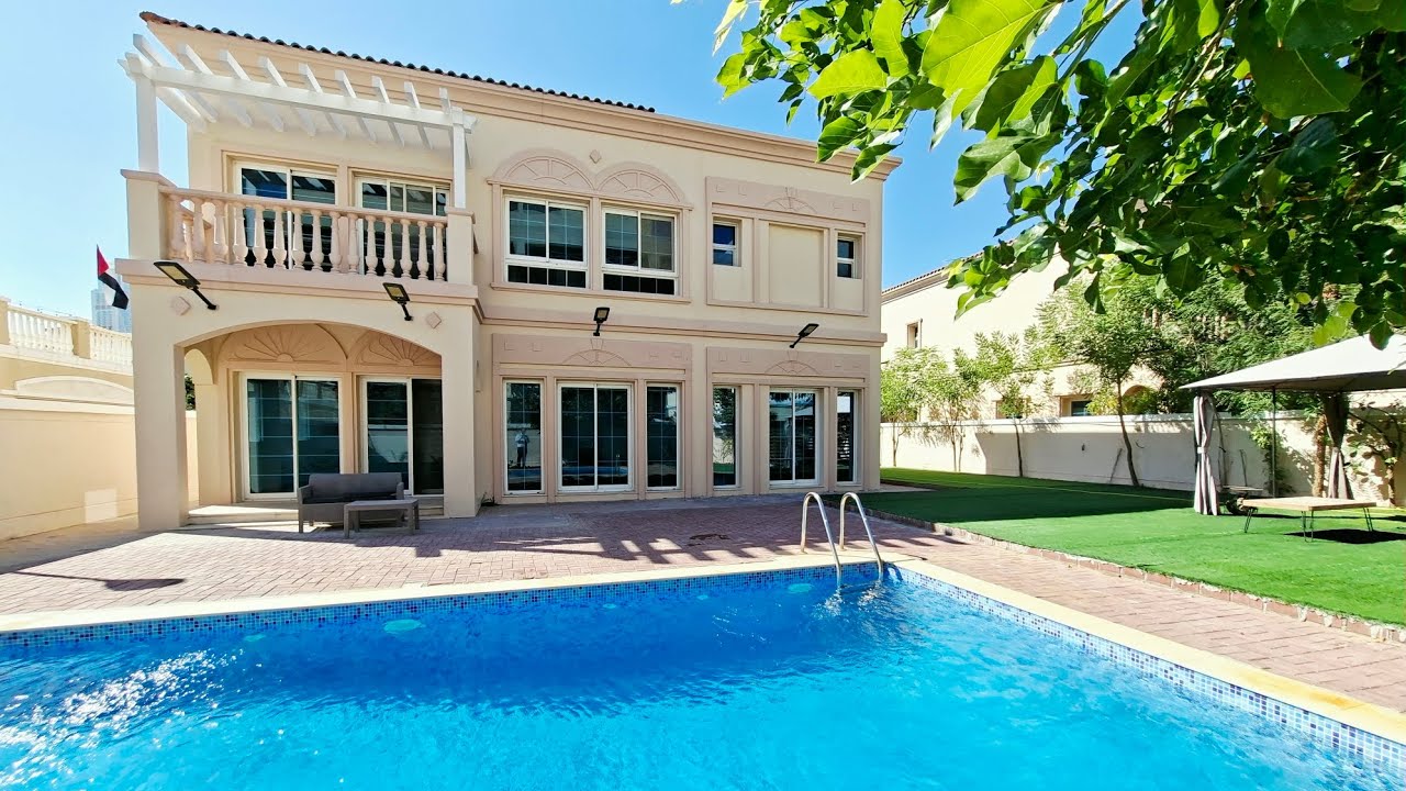 Four Bed Massive Villa With Private Pool | #jvt #dubai #homesweethome #bestluxury #bestofdubai #foru