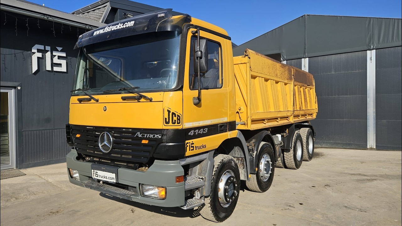 MERCEDES BENZ ACTROS 4140 - FIŠ TRUCKS SLOVENIA