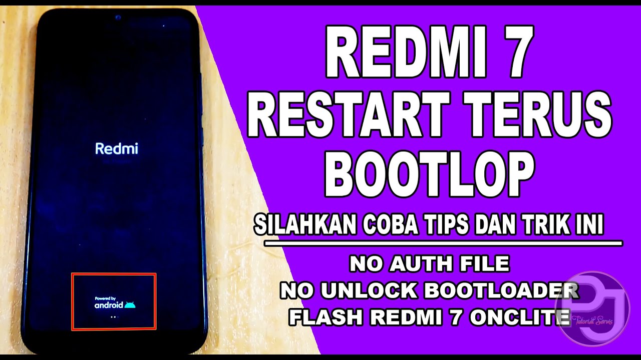 Cara Mengatasi Bootlop Redmi 7 Restart Terus | Tanpa Unlock Bootloader