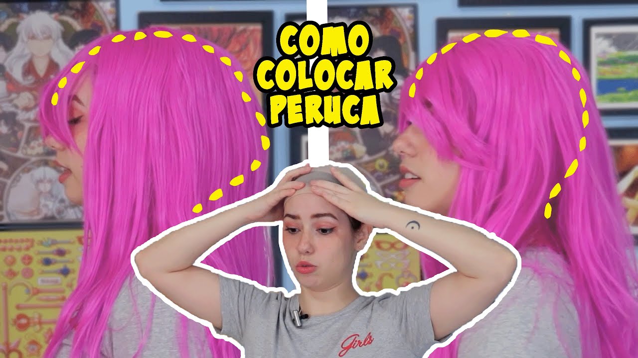 Tutorial: Como colocar sua Peruca │Obsidiana Cosplay