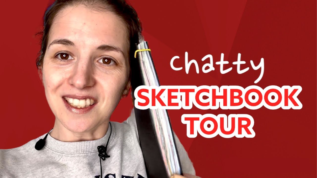 ✿ SKETCHBOOK TOUR ✿ painting portraits, landscapes, birds and more!
