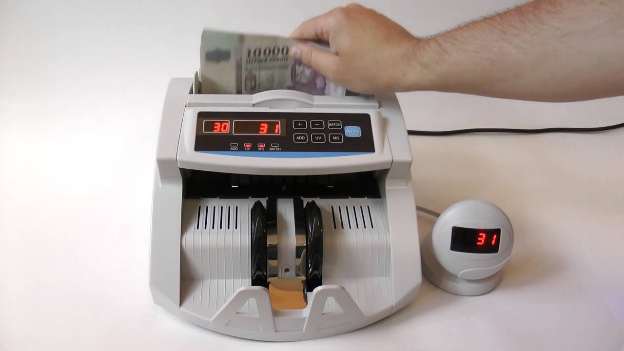 MC24 2200 Bankjegysz&aacute;ml&aacute;l&oacute; (UV, MG, IR)