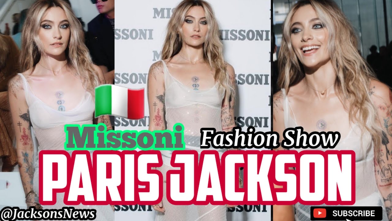 2/5 Paris Jackson 🇮🇹 Missoni Fashion Show