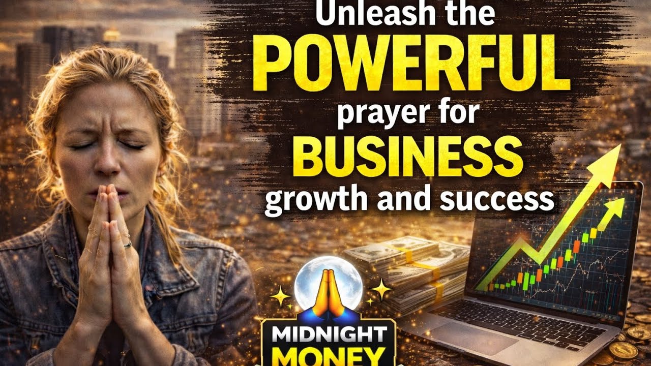 UNLEASH THIS MIDNIGHT PRAYER FOR BUSINESS GROWTH | Profit, Expansion & Speed💰#moneyprayer