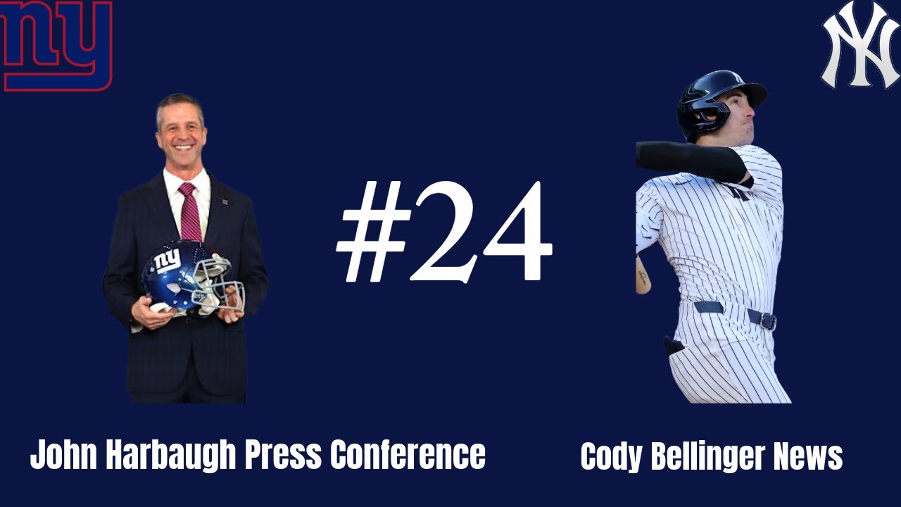 John Harbaugh Press Conference | Cody Bellinger News | 24