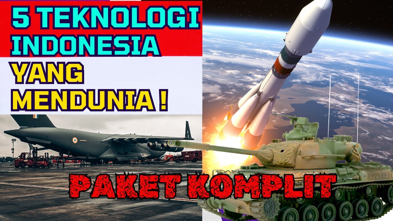 5 TEKNOLOGI INDONESIA YANG MENDUNIA‼💥