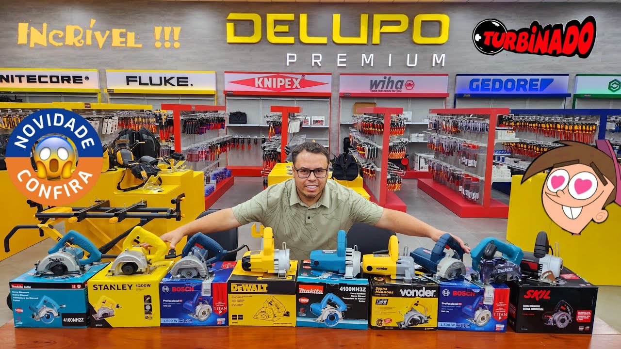 TUDO SOBRE SERRA MARMORE - DEWALT BOSCH MAKITA SKIL BOSCH TITAN VONDER DWT MILWAUKEE