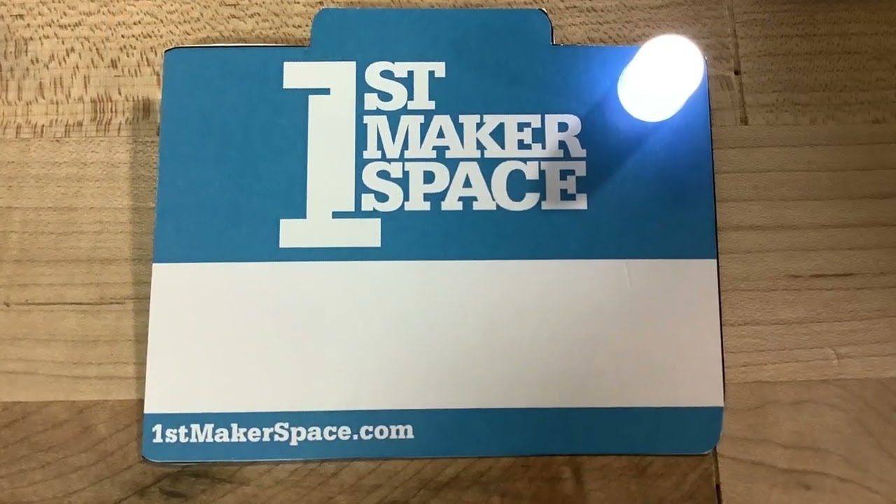 Paper Circuit Name Badge Starter Project