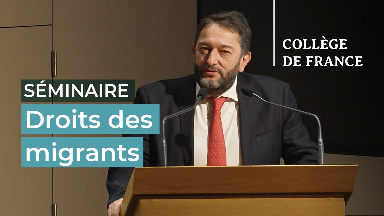 Droits des migrants (10) - François Héran (2022-2023)