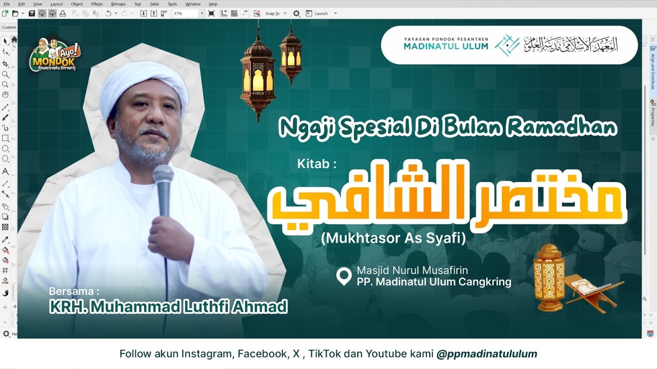 PENGAJIAN RAMADHAN KITAB MUKHTASAR AS-SYAFI | KRH LUTHFI AHMAD