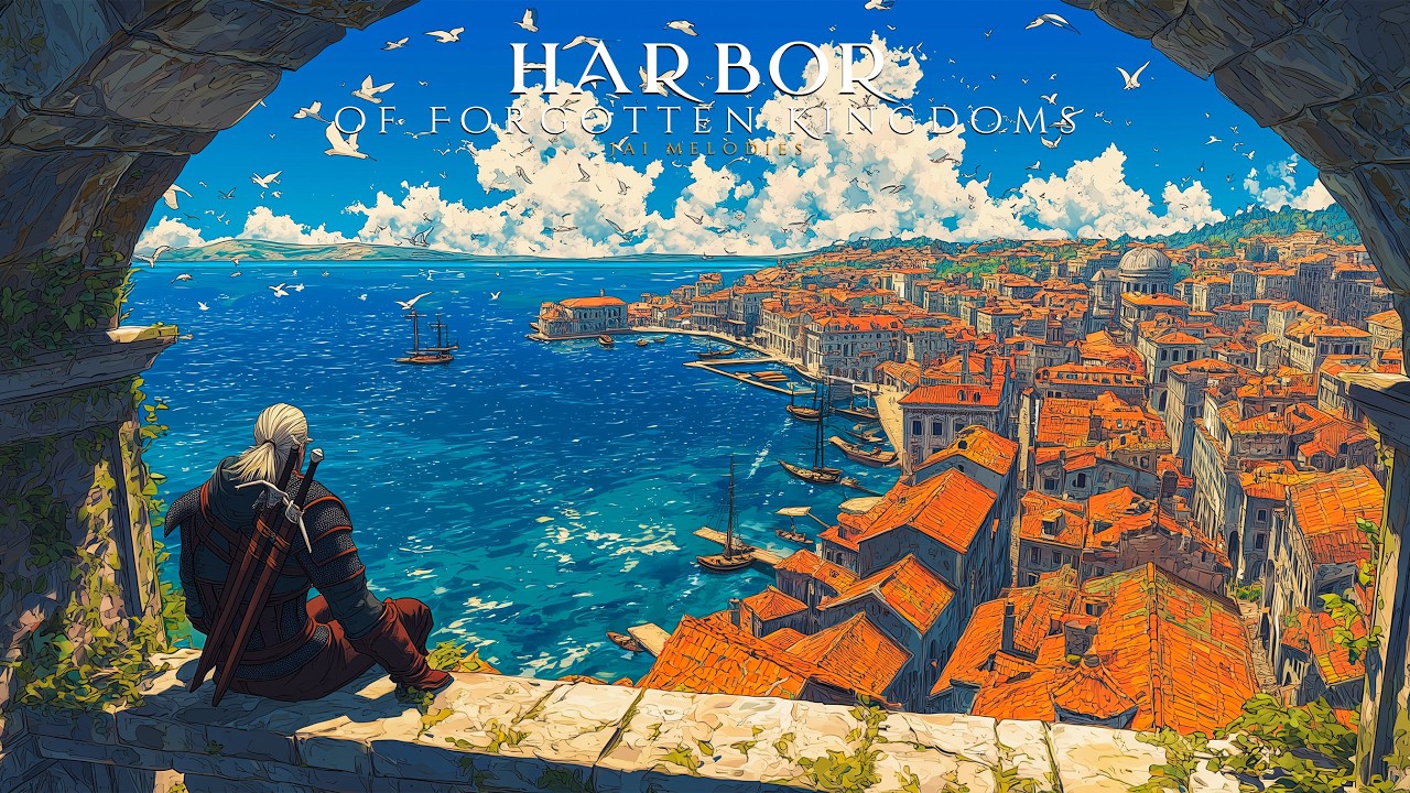 Harbor of Forgotten Kingdoms | Medieval Music for Peace, Calm & Creative Focus