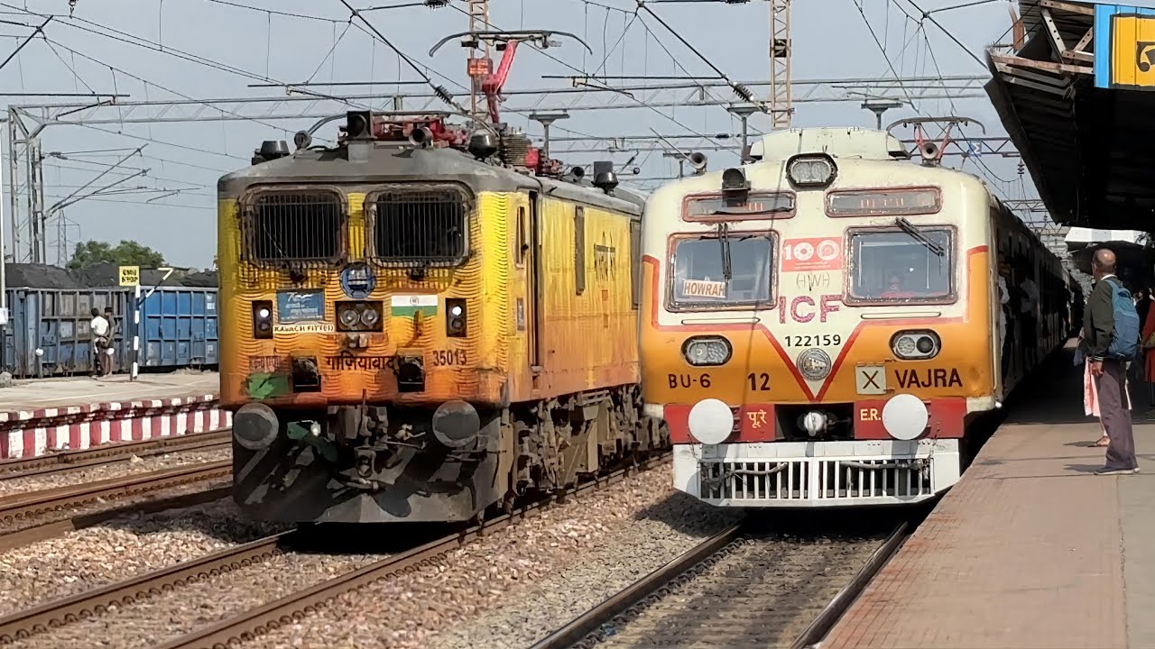TEJAS Wap-5+VAJRA Emu and Ultimate Express Train Back to Back Sporting