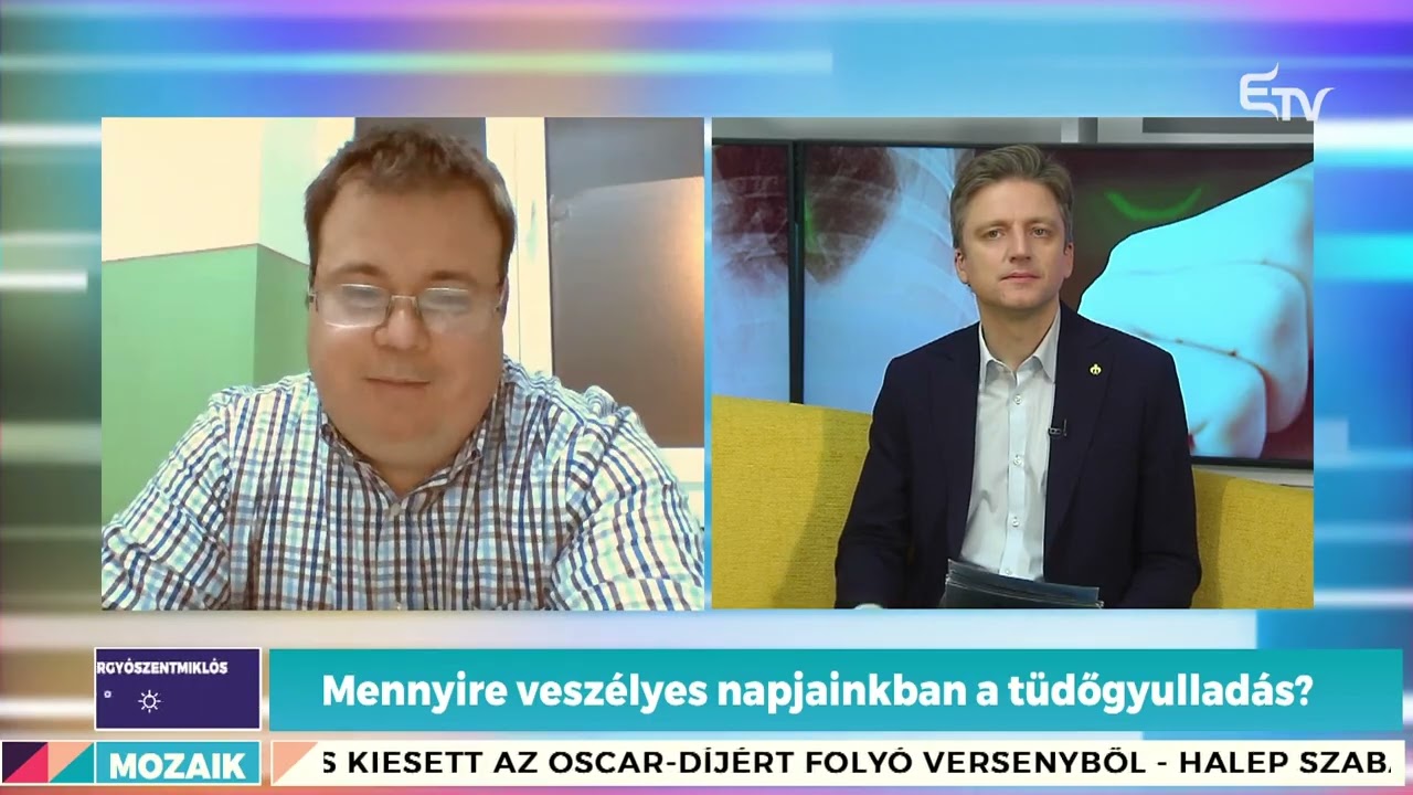 Mennyire veszélyes napjainkban a tüdőgyulladás? – Rendelő a Mozaikban