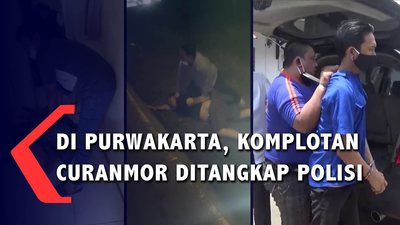Di Purwakarta, Komplotan Curanmor Ditangkap Polisi