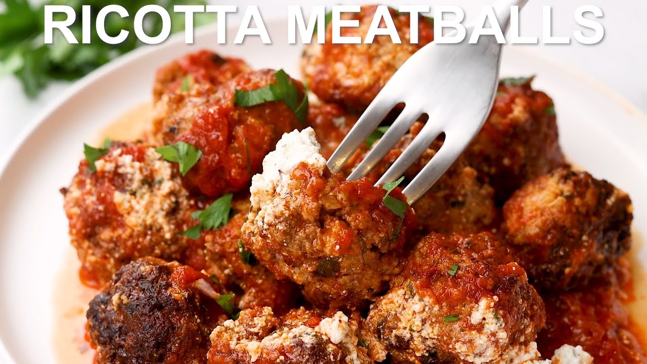 Ricotta Meatballs