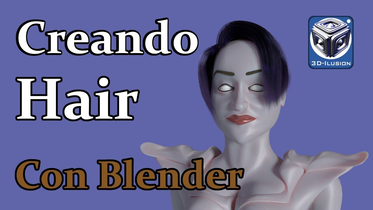 Partículas de pelo (Hair) con Blender 2.80-Tutorial en español-Cycles
