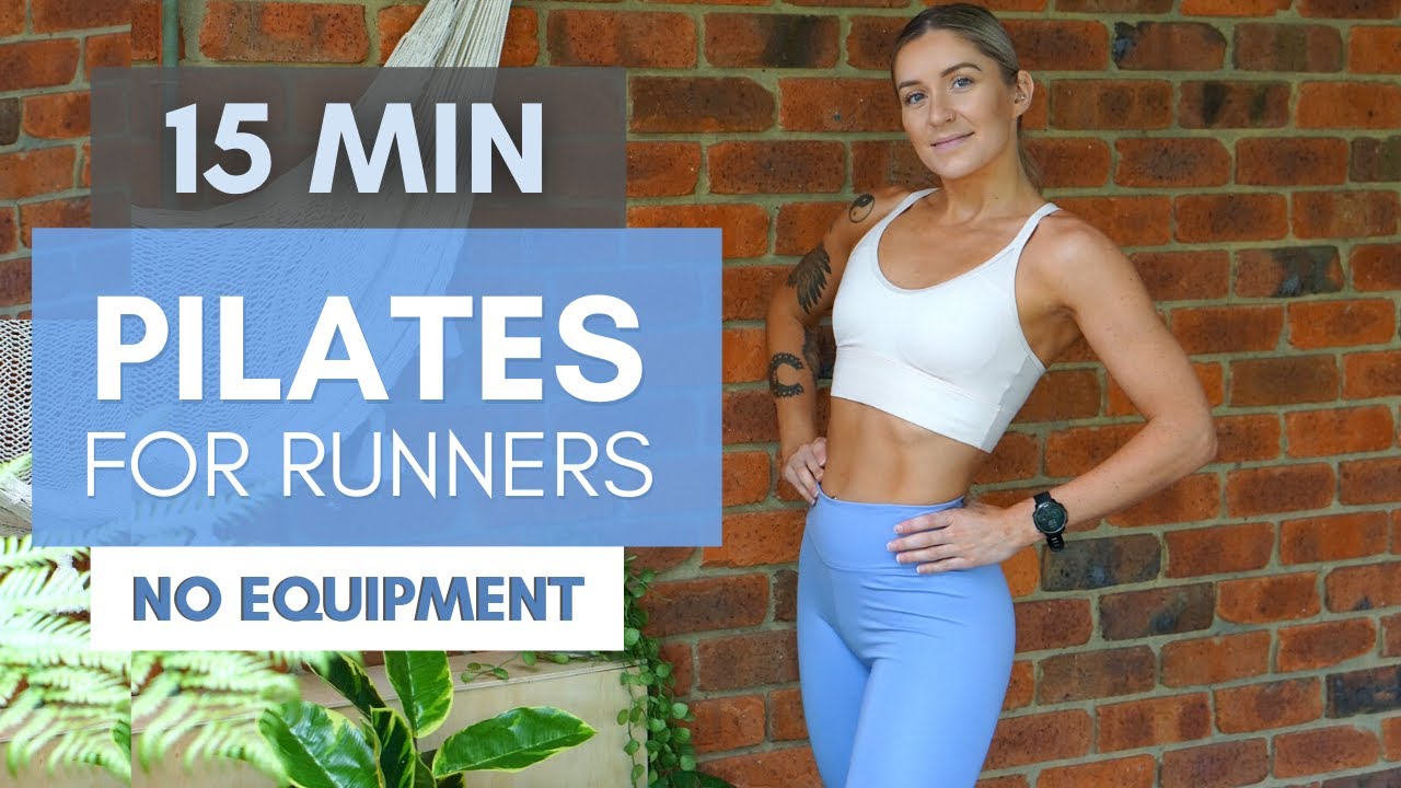 15 MIN Pilates for RUNNERS & WALKERS // Strengthen your core & hips | Pilates At Home | Low Impact