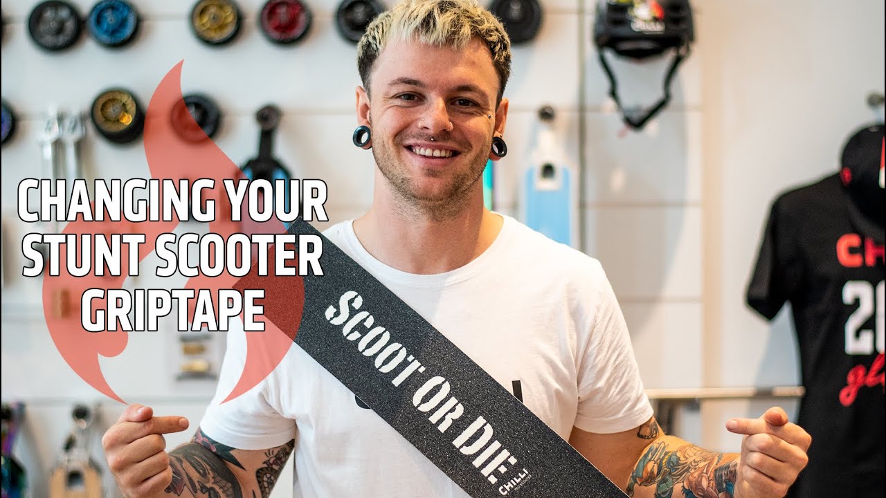 Changing your Stunt Scooter Griptape l Chilli Online Classes