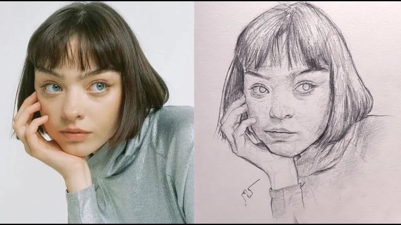 Пошаговое мастерство: поднимите свой портретный рисунок с помощью метода Лумиса!