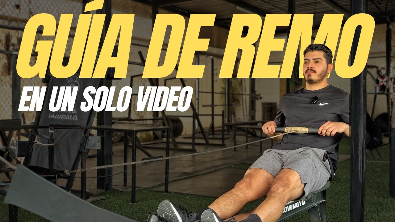 Corrige tu técnica remando con solo un vídeo