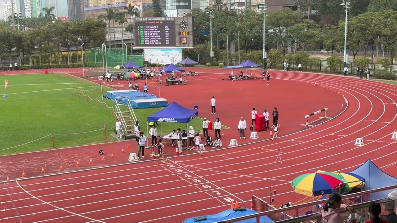 2026年度香港青少年分齡田徑賽第一站 女子 U16-20 800米決賽第一組