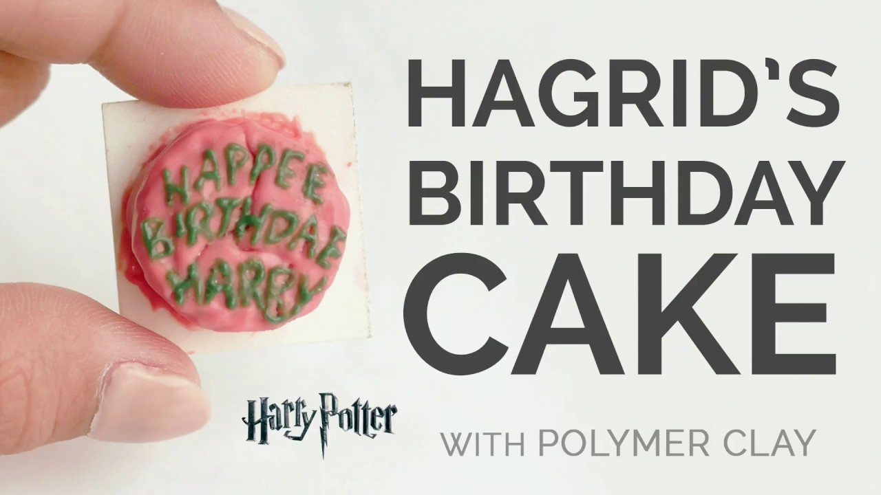 Hagrid's Cake Miniature - Harry Potter