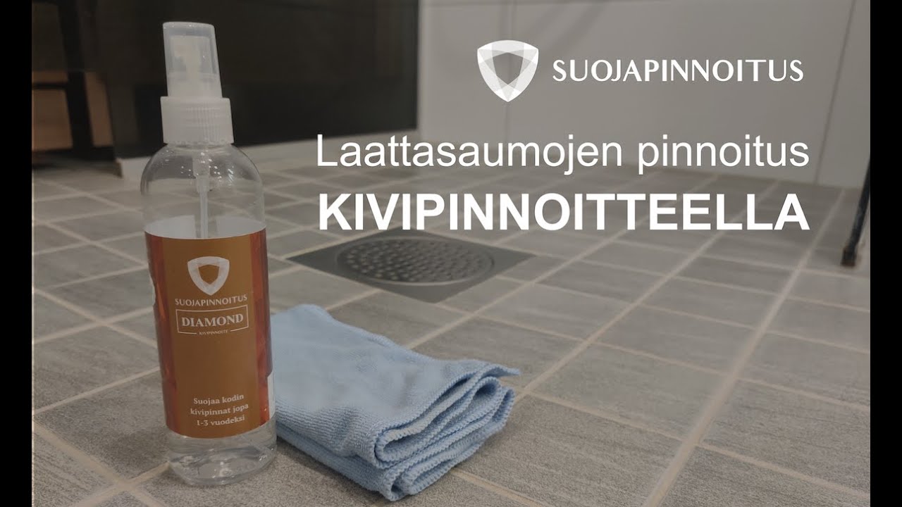 💎Suojapinnoitus 💎 Laattasaumojen pinnoitus kivipinnoitteella 🌿